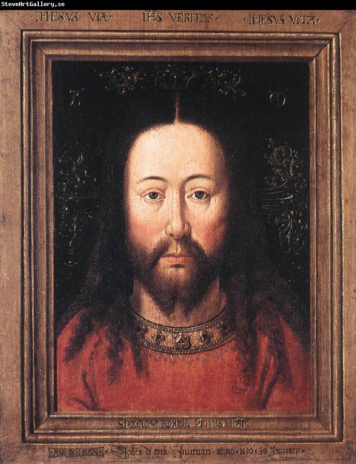 EYCK, Jan van Portrait of Christ sdr